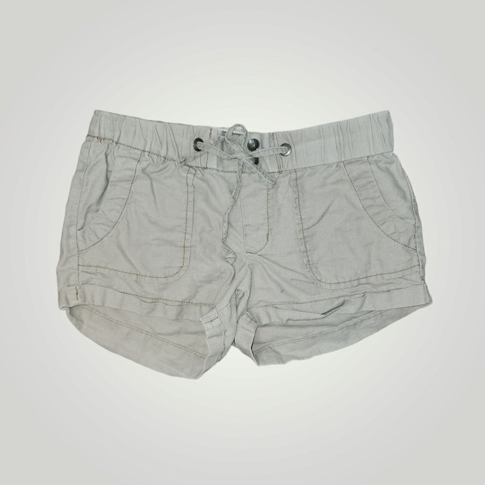 Jessica Simpson paperbag Khaki shorts size 25